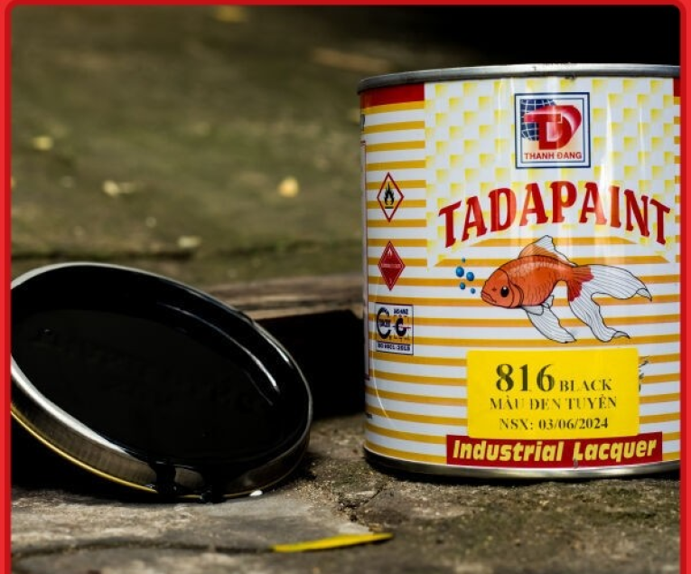 816 Black Màu Đen Tuyền - TADAPAINT