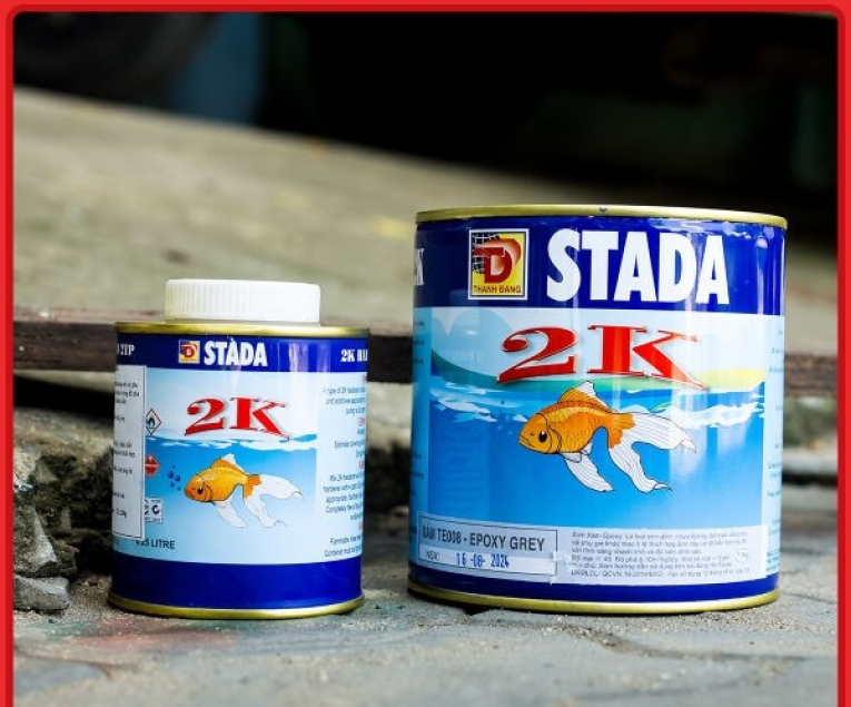 Xám TE008 - Epoxy Green - STADA 2K