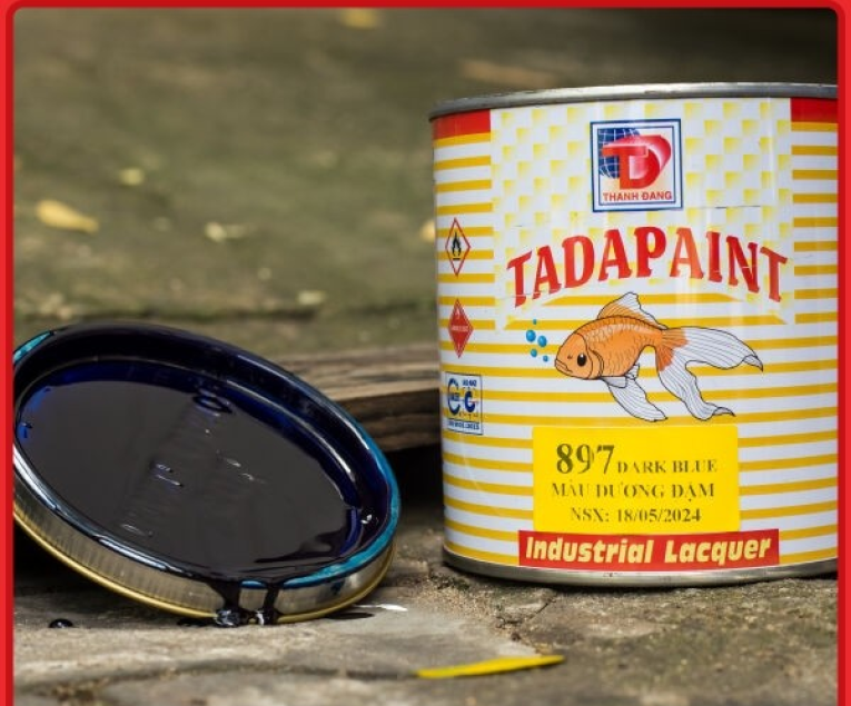 897 Dark Blue Màu Màu Dương Đậm - TADAPAINT